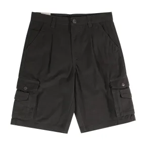 camel active Men Cargo Shorts in Regular Fit with Multipockets in 3 Colours Solid Cotton Twill 9-303AW24CT0908