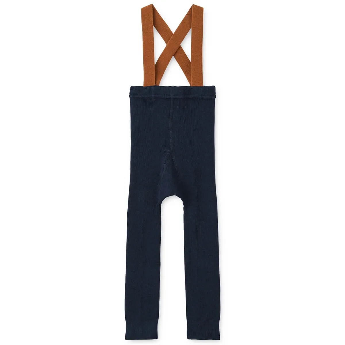 Cuno Tights in Classic Navy / Golden Caramel by Liewood