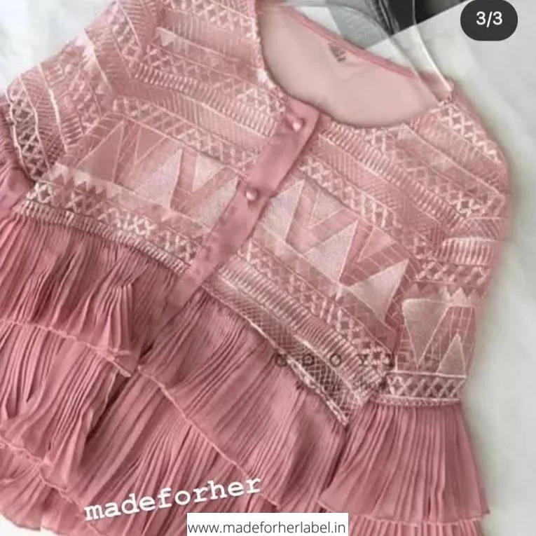 Destiny Fringe Lace Blouse