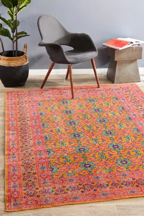 Eternal Whisper Sunset Rust Rug