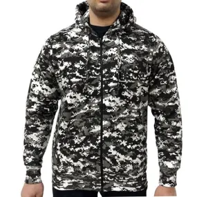 Game Digital Camouflage Zip Hoodie
