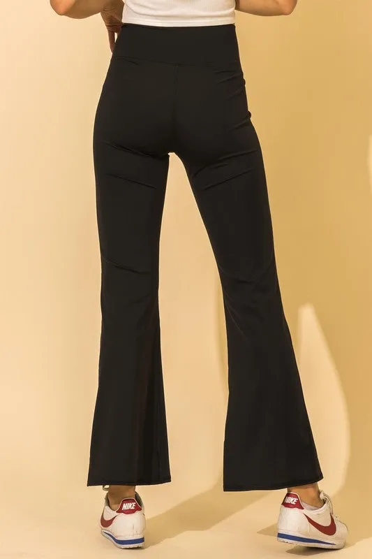 High Waisted Flared Pants