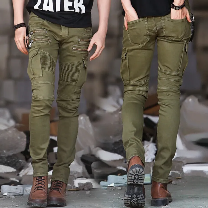LMS Biker Skinny Cargo Pants