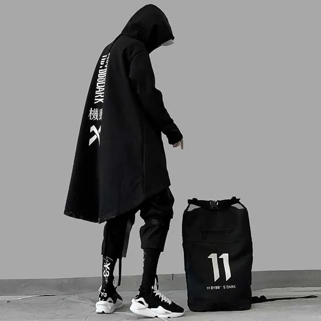Long Graphic Hoodie
