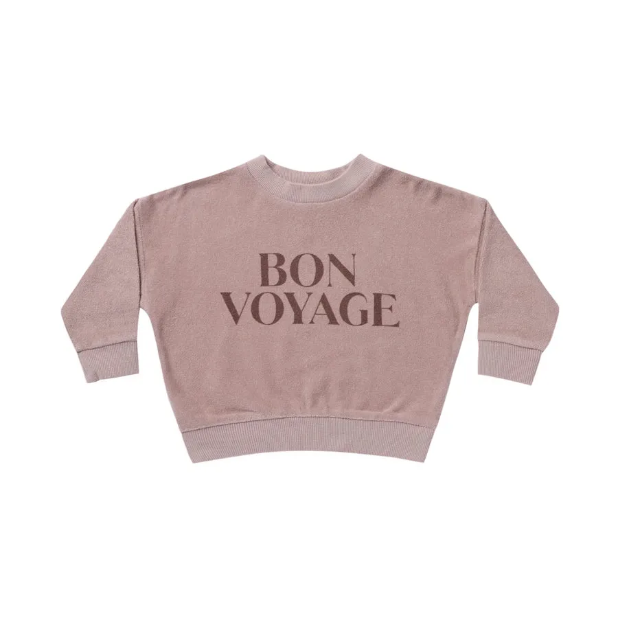 Rylee   Cru Mama Terry Crewneck - Bon Voyage