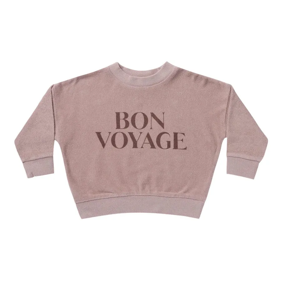 Rylee   Cru Terry Crewneck - Bon Voyage