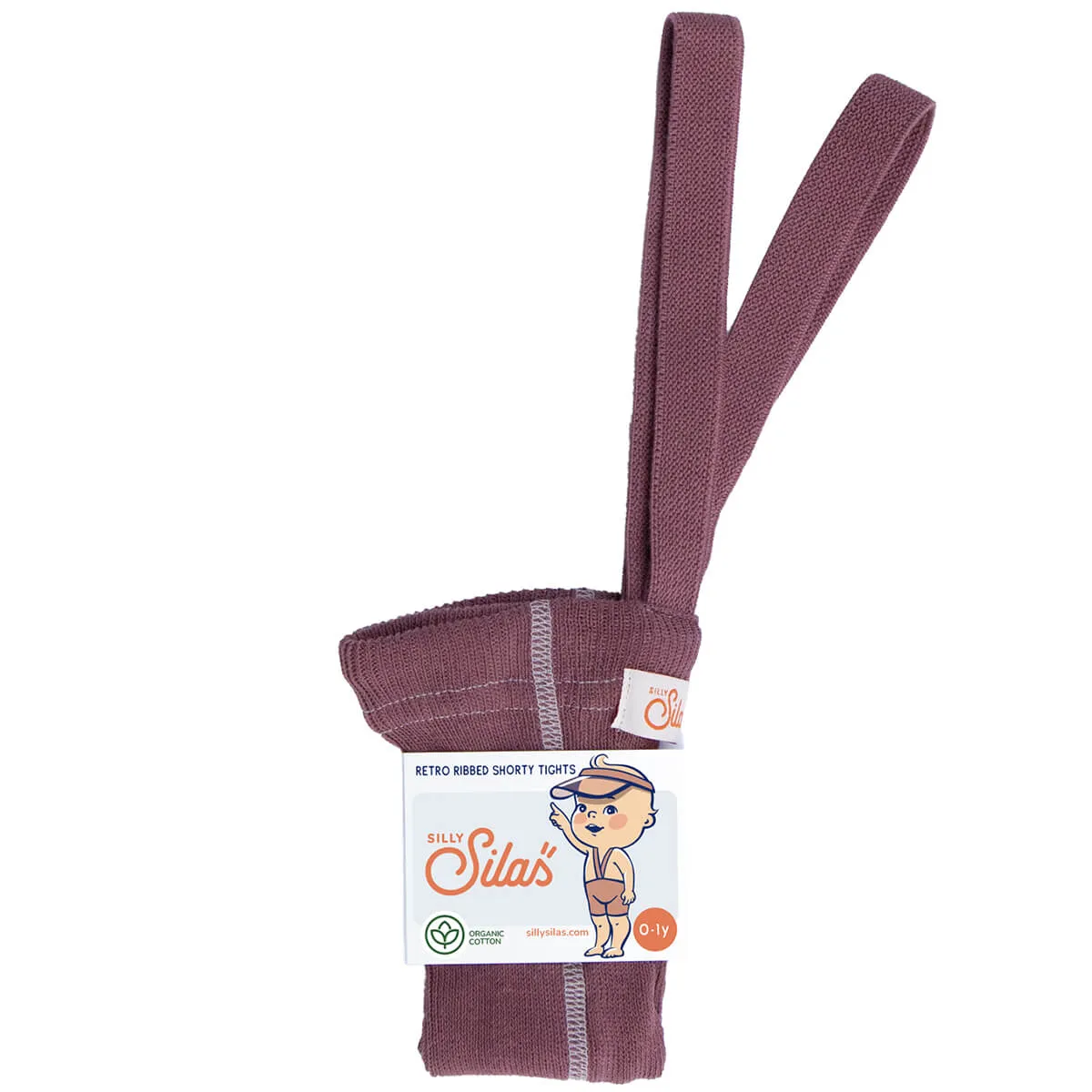 Shorty Tights With Braces in Acai Smoothie by Silly Silas - Last One In Stock - 0-1 Years