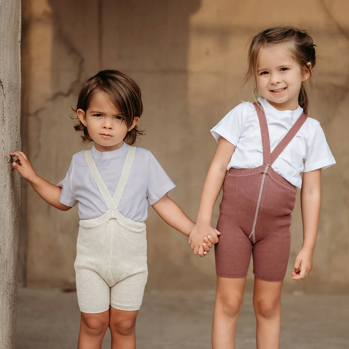 Shorty Tights With Braces in Acai Smoothie by Silly Silas - Last One In Stock - 0-1 Years