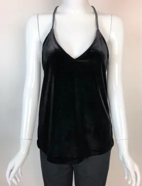 Veronica M Velvet Racerback Top - XLARGE