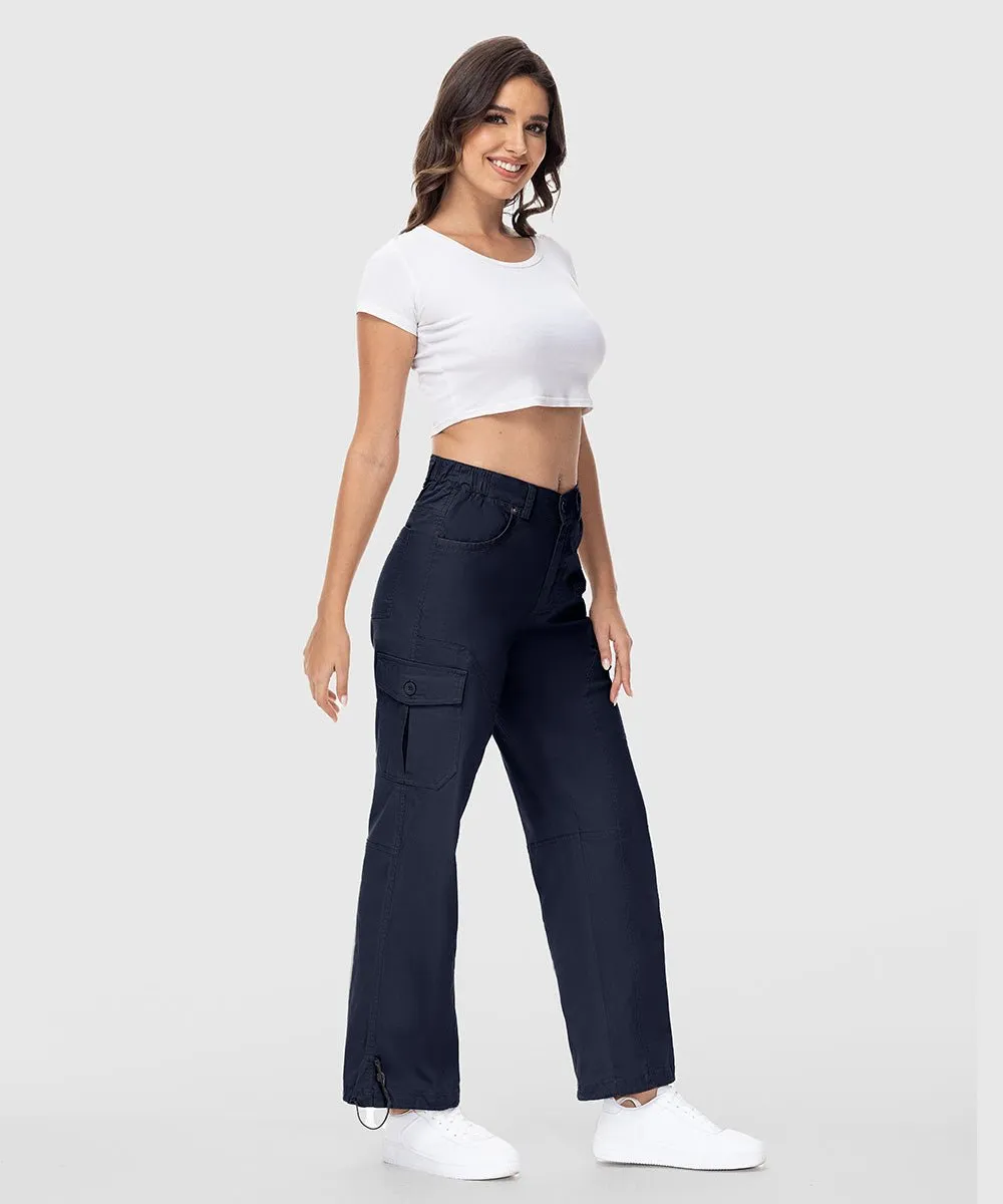 Women's Loose Straight Leg Hiking Cargo Pants