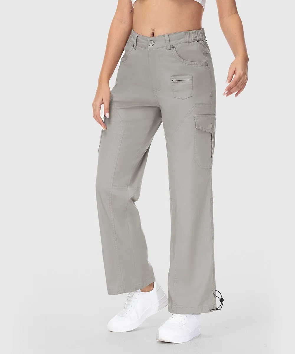 Women's Loose Straight Leg Hiking Cargo Pants