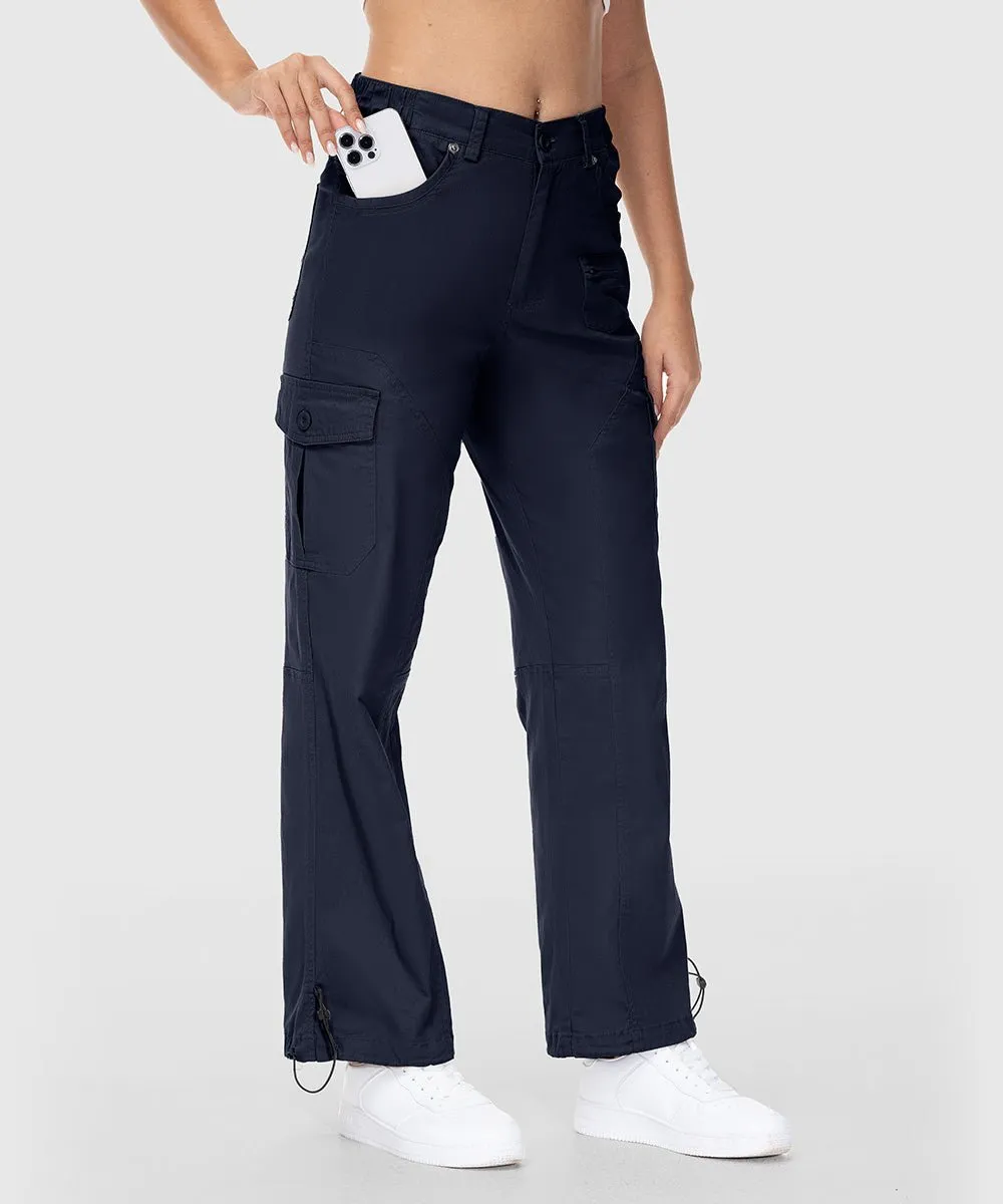 Women's Loose Straight Leg Hiking Cargo Pants