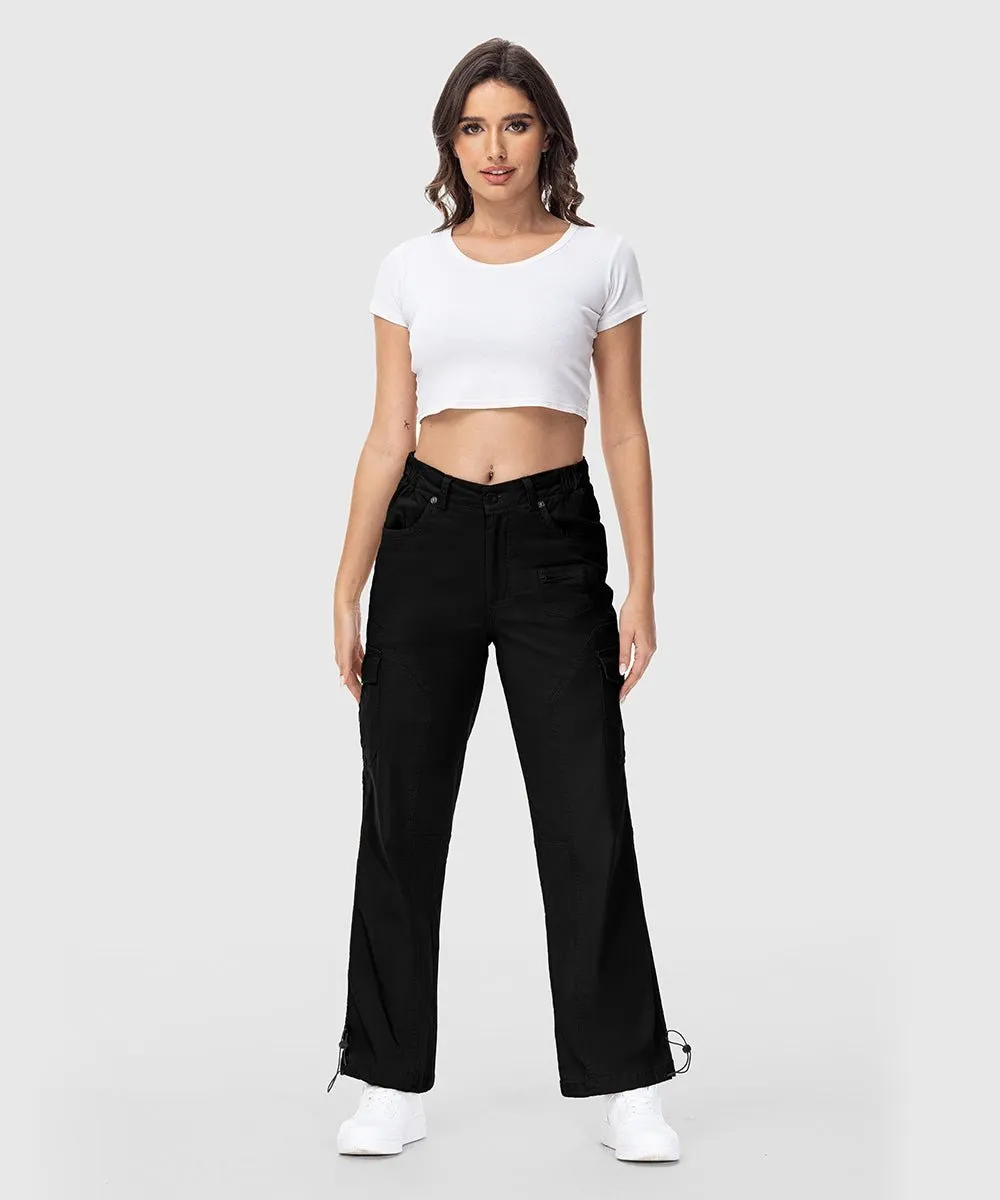 Women's Loose Straight Leg Hiking Cargo Pants