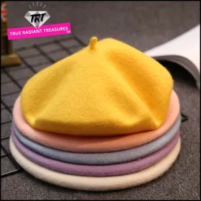 Wool French Beret Beanie